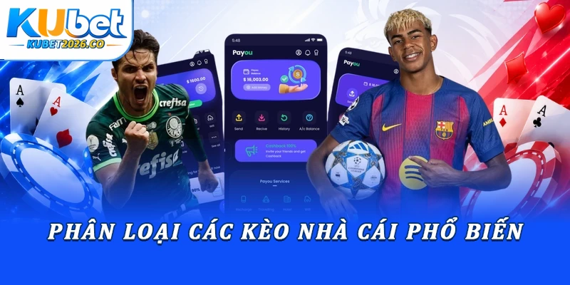 Cách Đọc Bảng Kèo Nhà Cái Và Hướng Dẫn Vào Lệnh Chuẩn 2 Phân loại các kèo nhà cái phổ biến